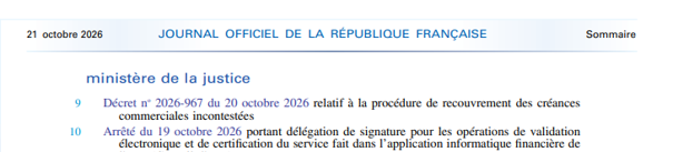 Facture exécutoire. La promesse de recouvrer une facture impayée entre commerçants sans procès